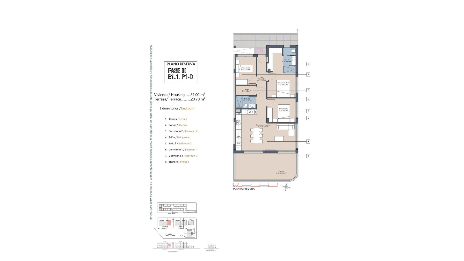 New Build - Apartment - Los Alcazares - La Serena Golf
