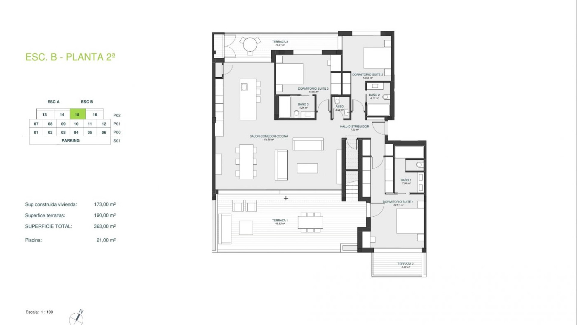 New Build - Apartment - Orihuela - Las Colinas Golf