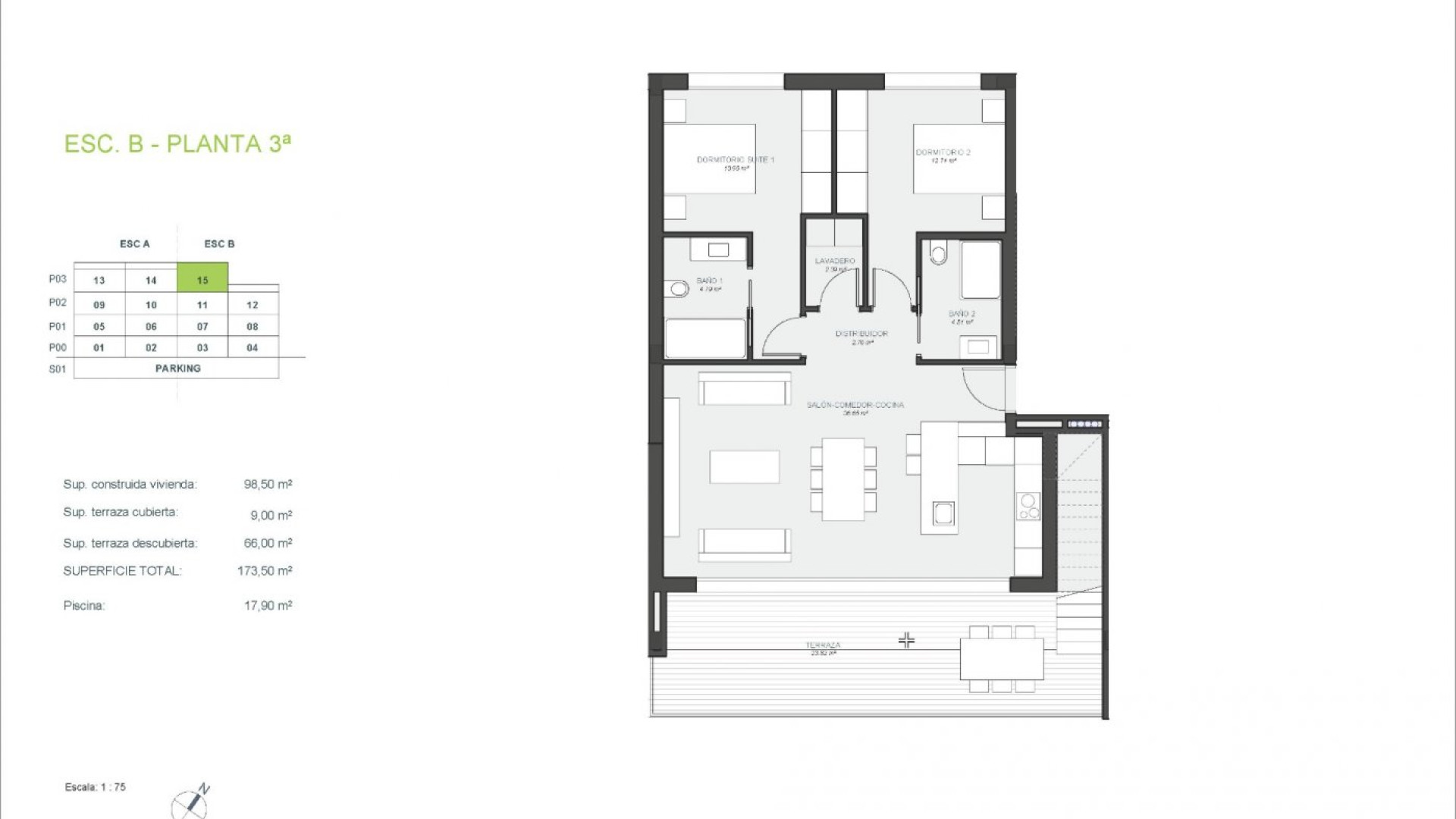 New Build - Apartment - Orihuela - Las Colinas Golf