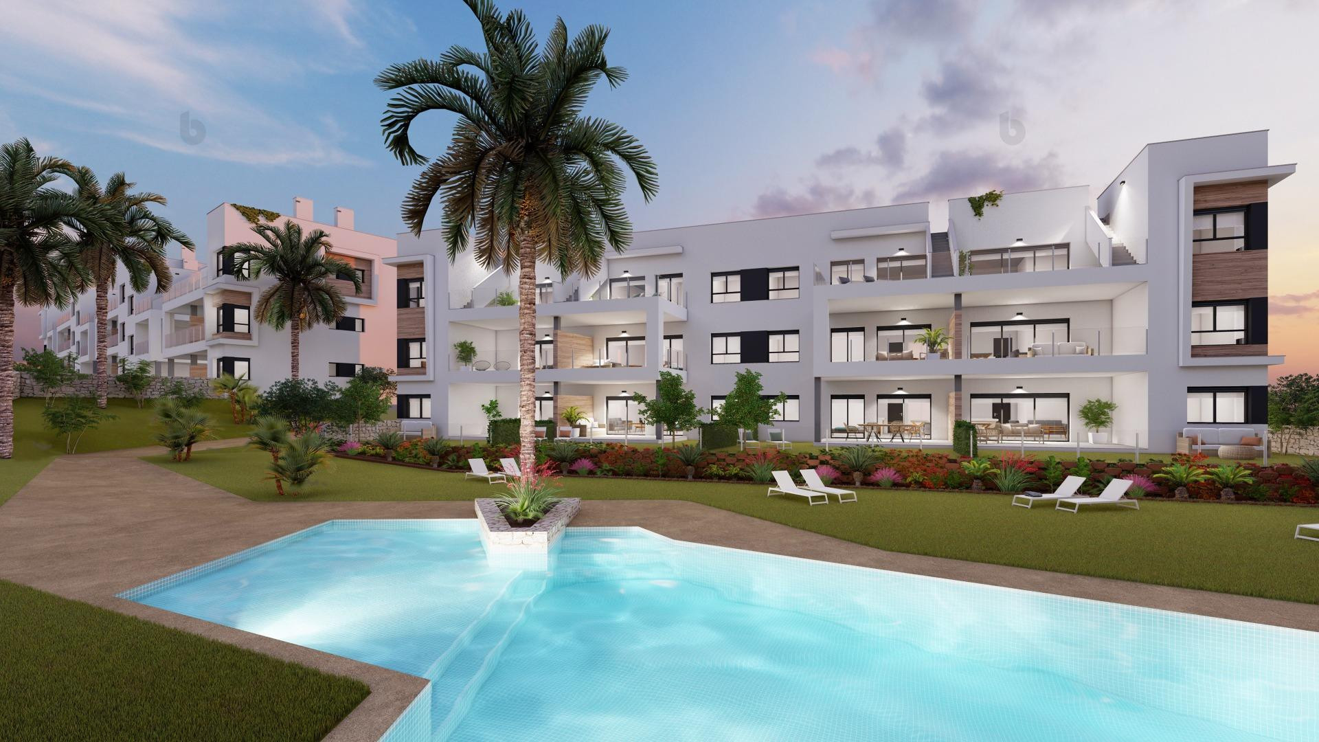 New Build - Apartment - Pilar de La Horadada - Lo Romero Golf