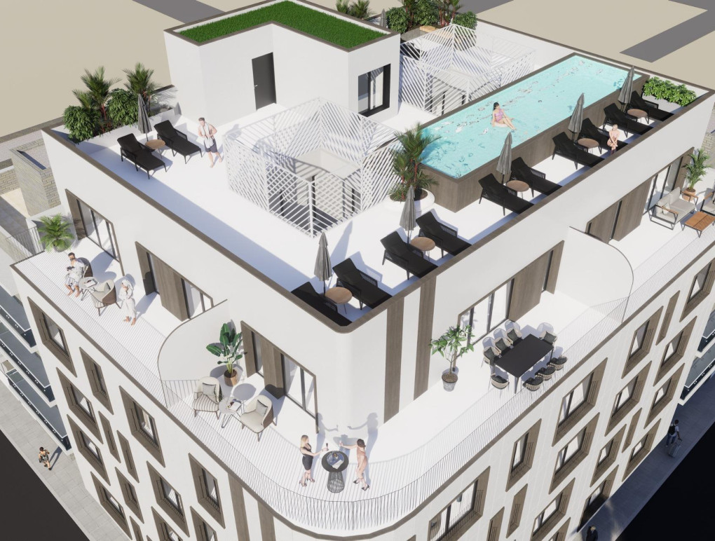 New Build - Apartment - Torrevieja - El acequión