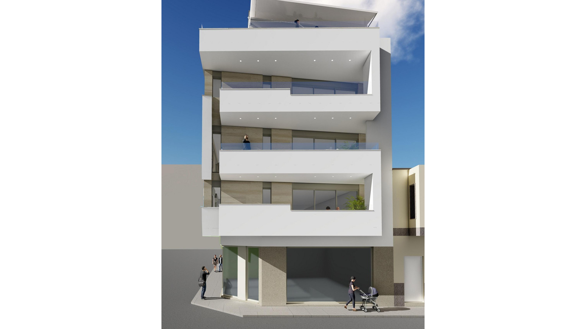 New Build - Apartment - Torrevieja - Playa del cura