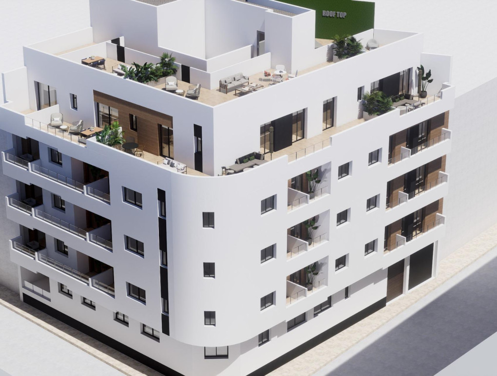 New Build - Apartment - Torrevieja - pueblo