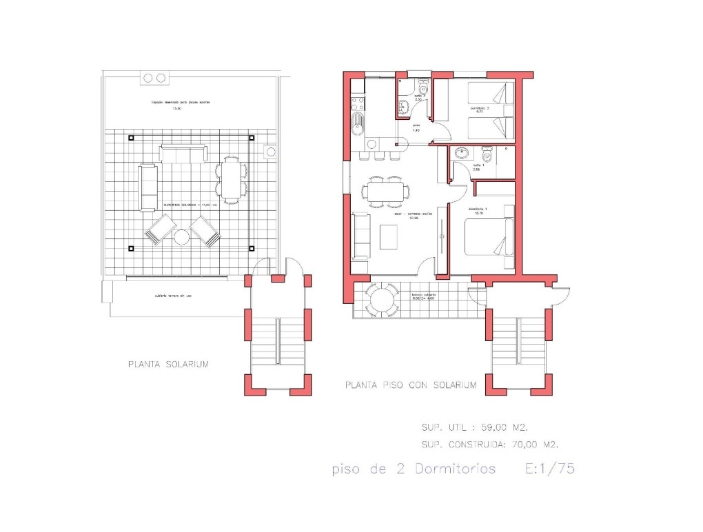 New Build - Bungalow - Fuente Alamo de Murcia - La Pinilla