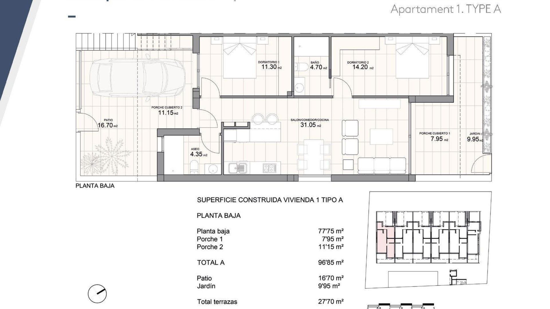 New Build - Bungalow - Pilar de La Horadada - Zona Pueblo