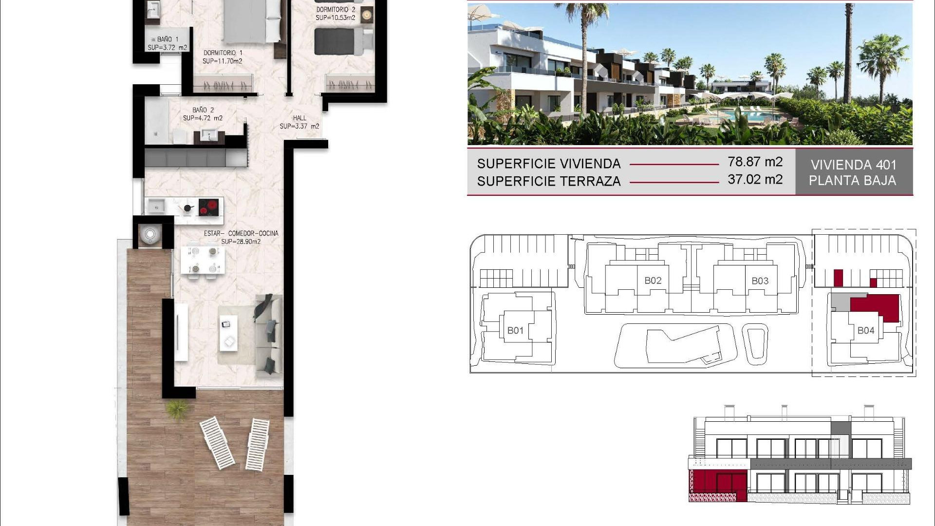 New Build - Bungalow - Rojales - Lo Marabú