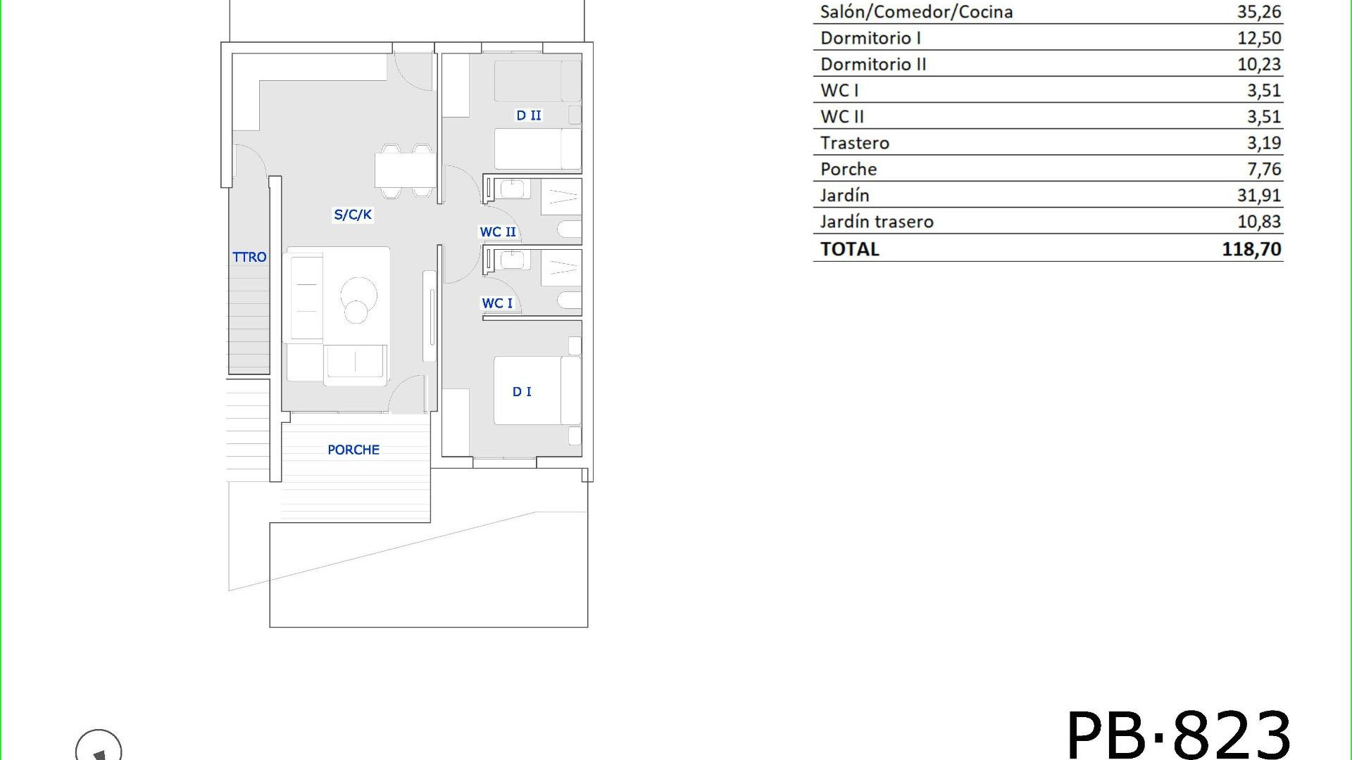 New Build - Bungalow - San Miguel de Salinas - Pueblo