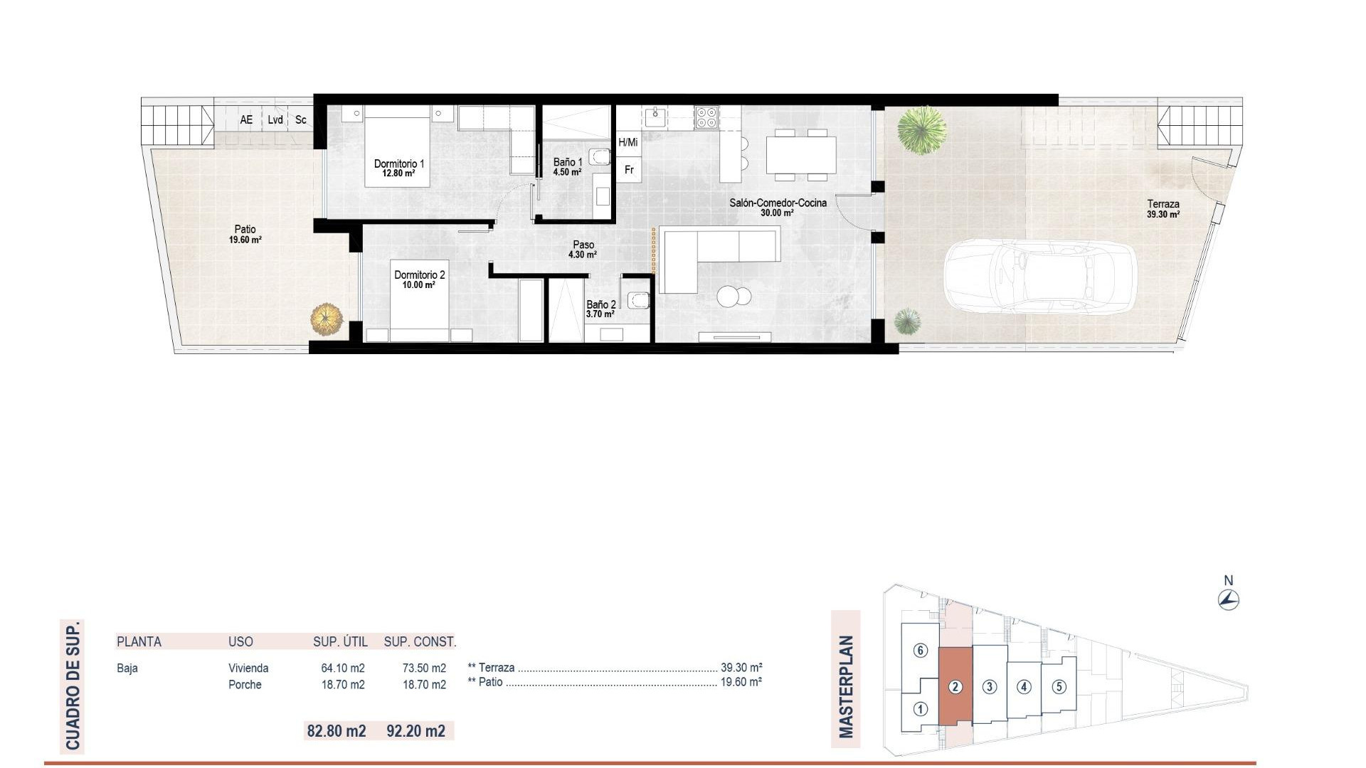 New Build - Bungalow - San Pedro del Pinatar - Pueblo