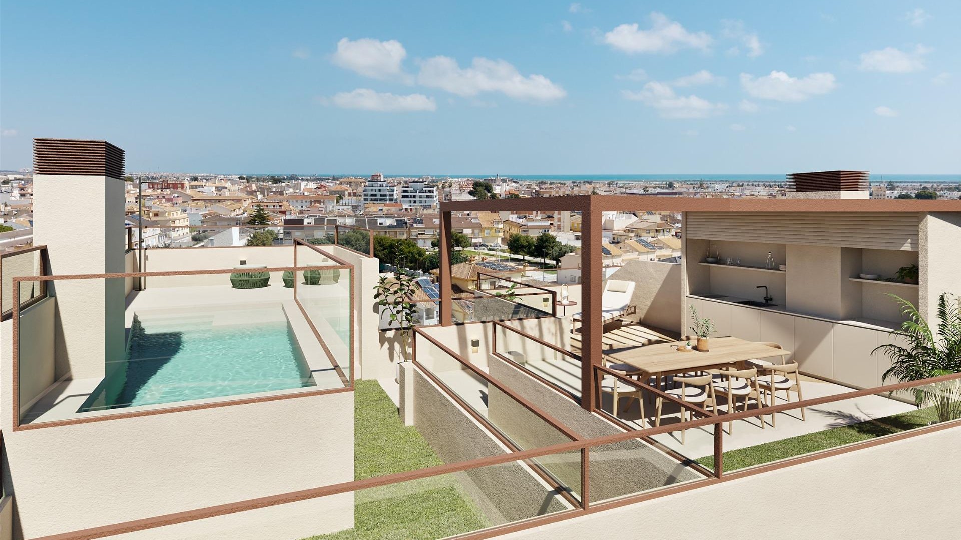 New Build - Bungalow - San Pedro del Pinatar - Pueblo