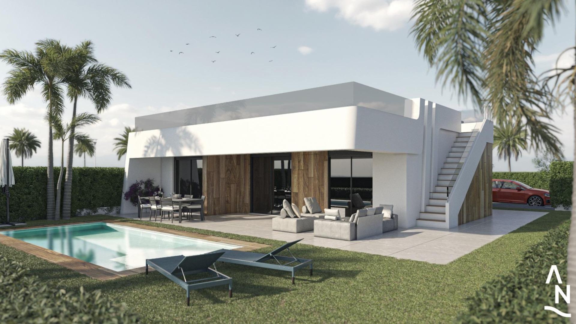 New Build - Detached Villa - Alhama De Murcia - Condado De Alhama Golf Resort