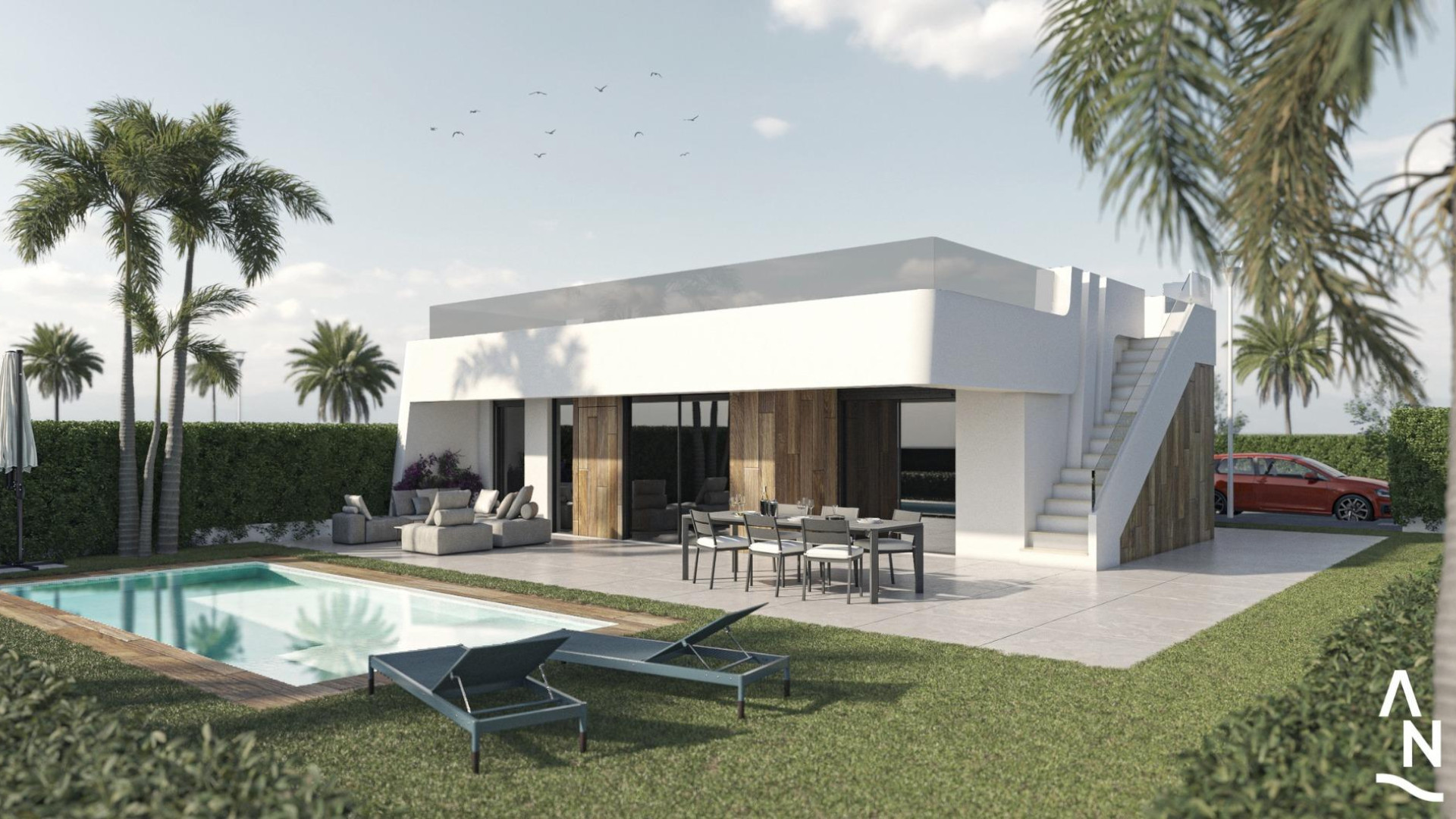 New Build - Detached Villa - Alhama De Murcia - Condado De Alhama Golf Resort