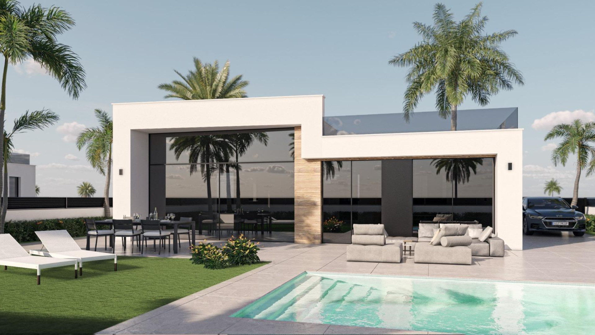 New Build - Detached Villa - Alhama De Murcia - Condado De Alhama