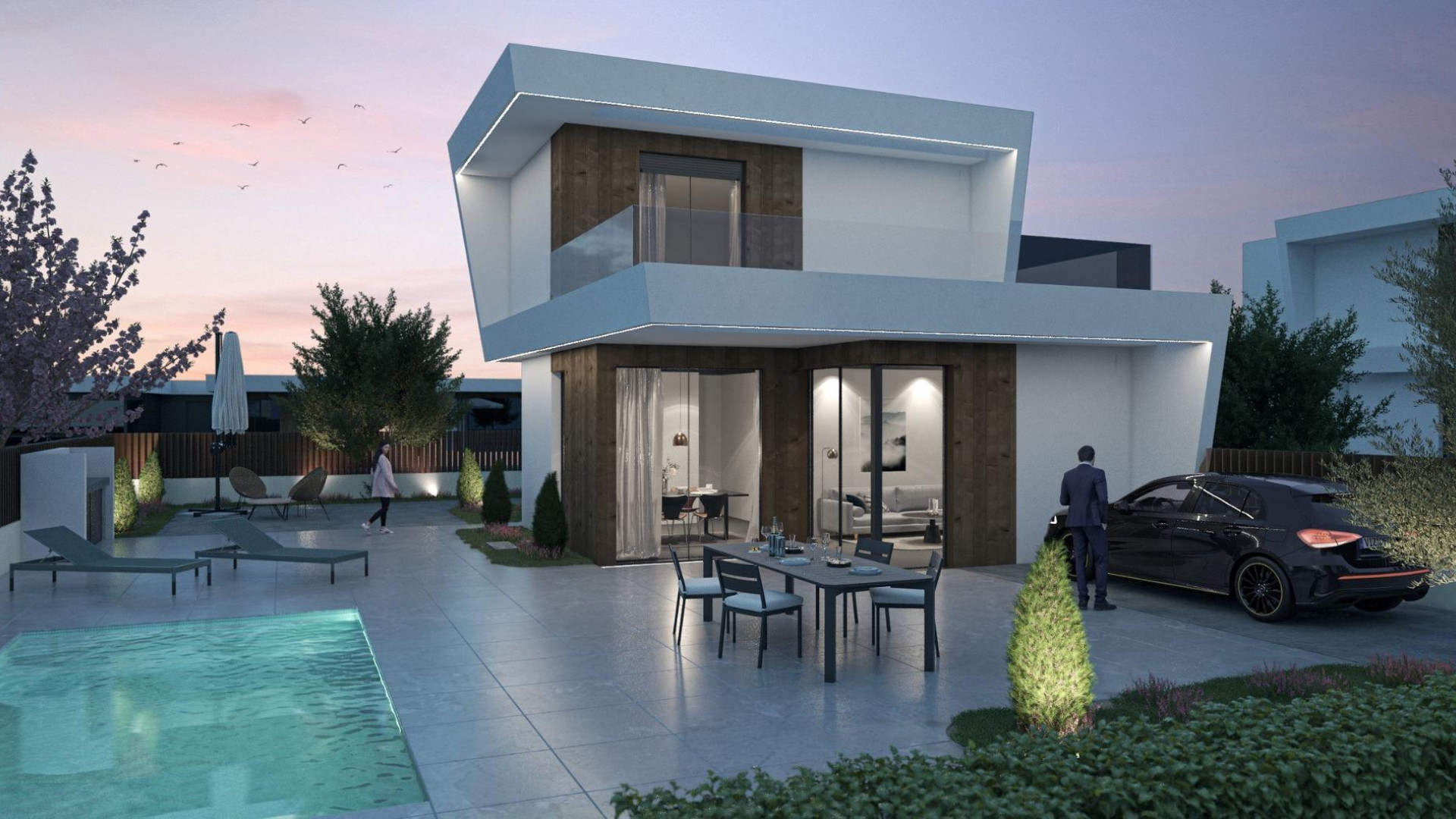 New Build - Detached Villa - Banos y Mendigo - Altaona Golf