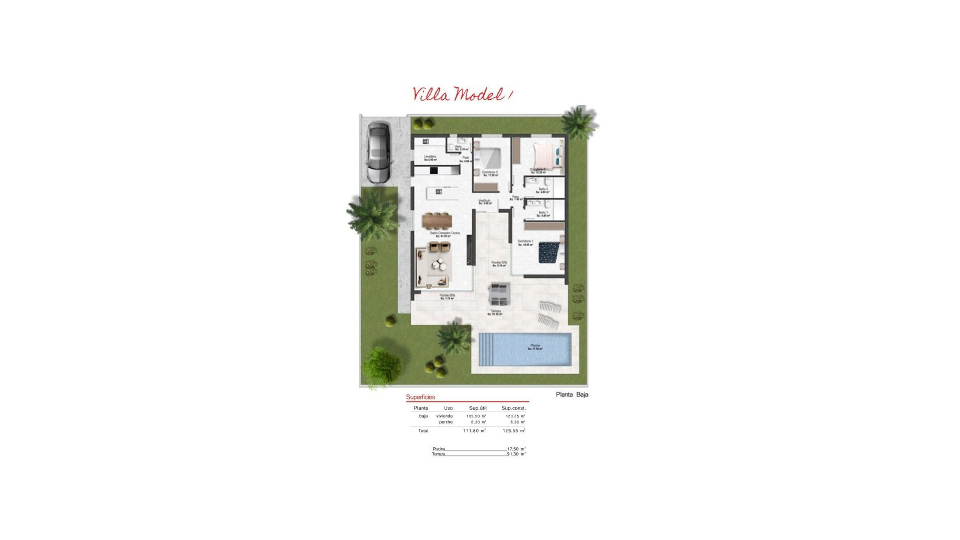 New Build - Detached Villa - Banos y Mendigo - Altaona Golf