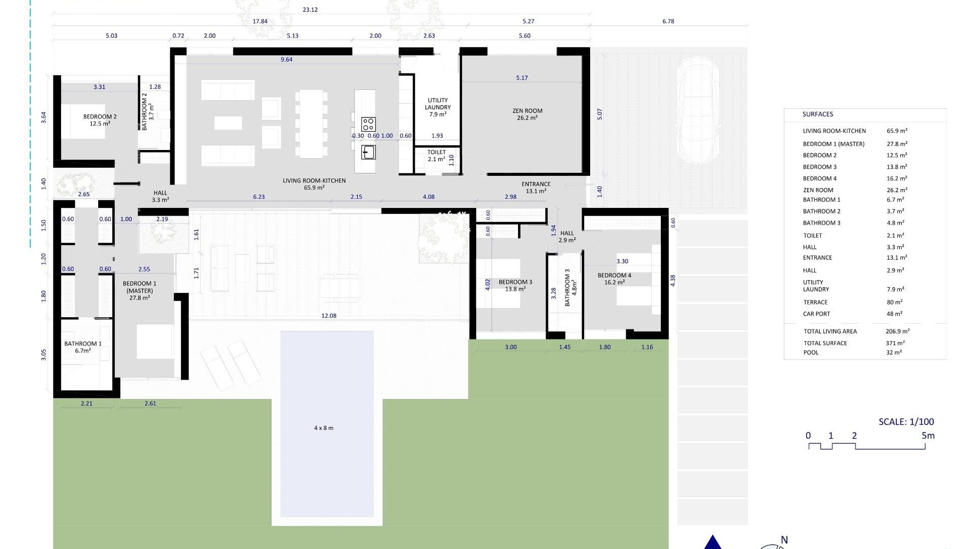 New Build - Detached Villa - BAOS Y MENDIGO - Altaona Golf And Country Village