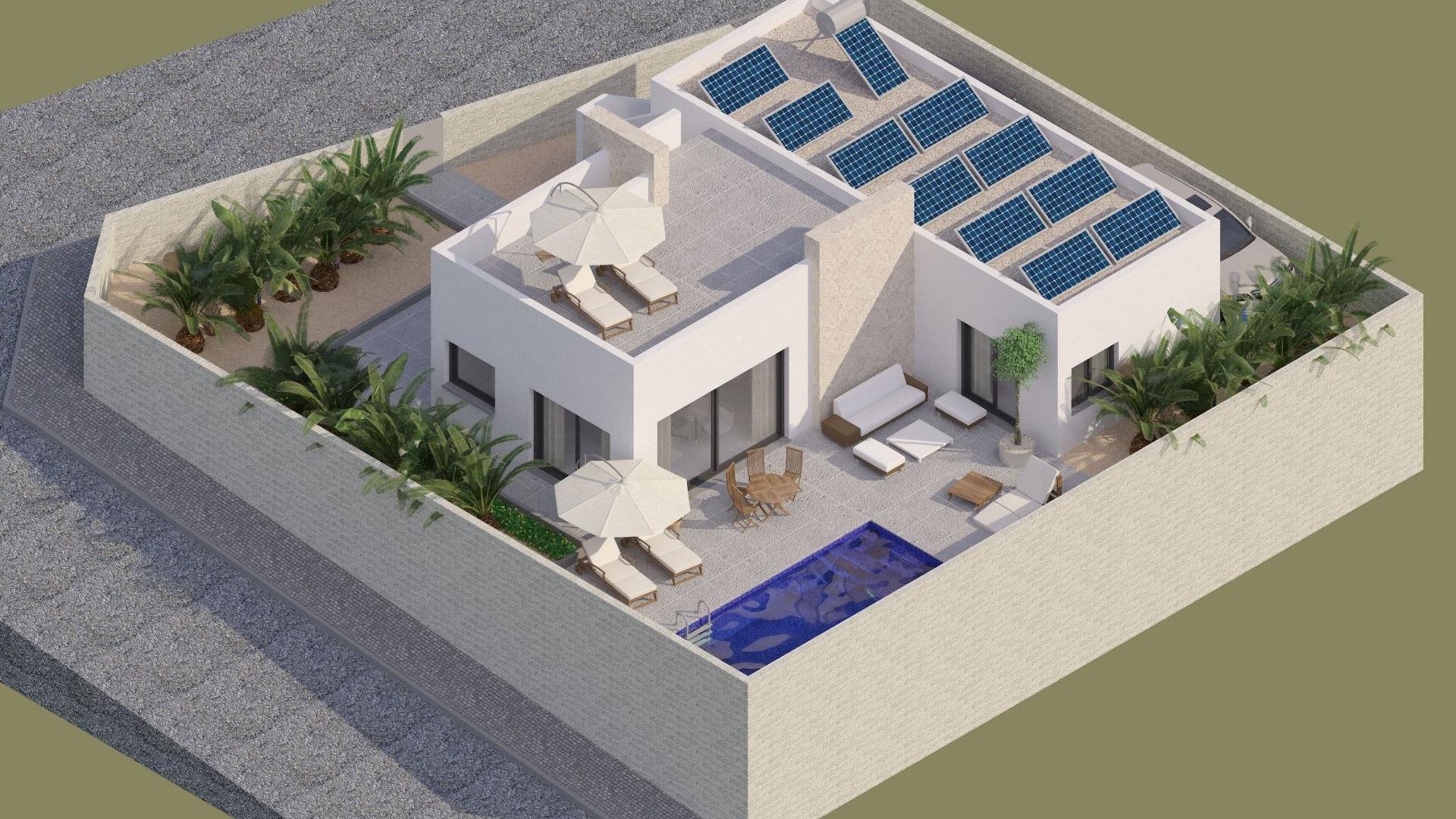 New Build - Detached Villa - Benijófar - Pueblo