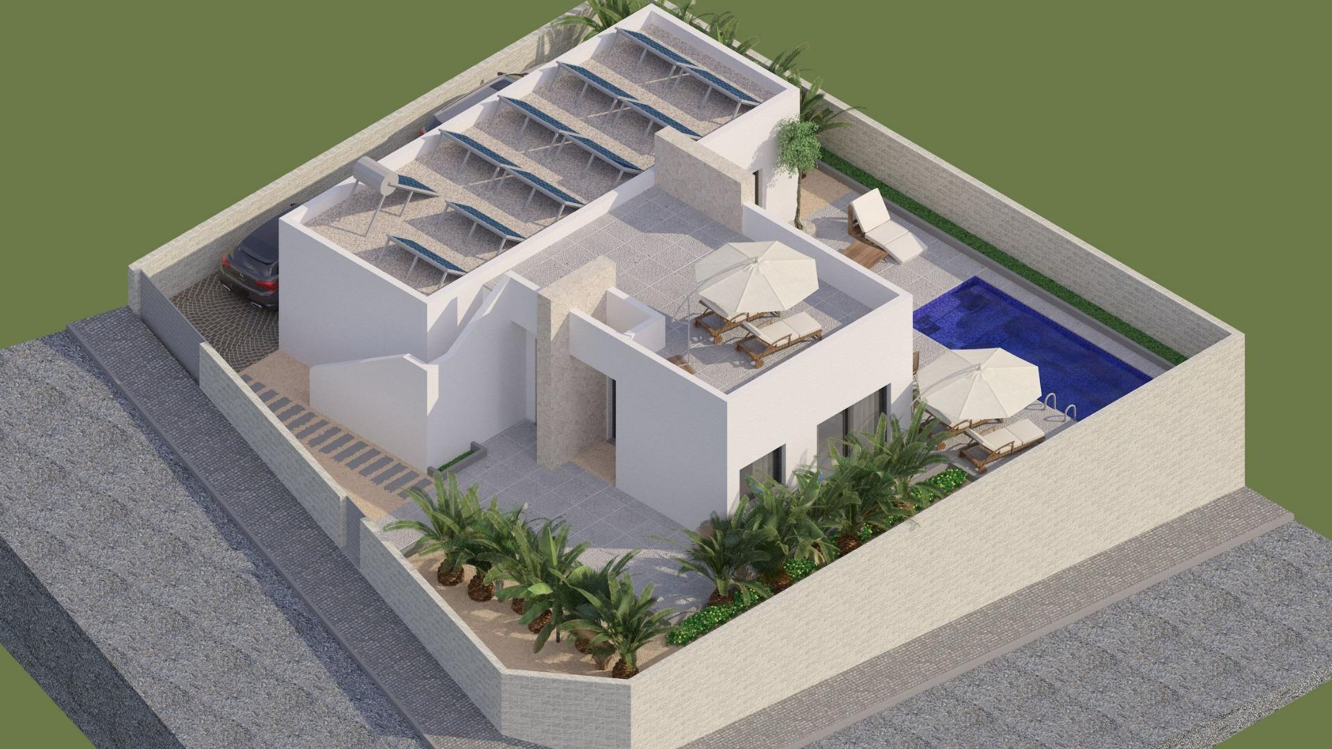 New Build - Detached Villa - Benijófar - Pueblo