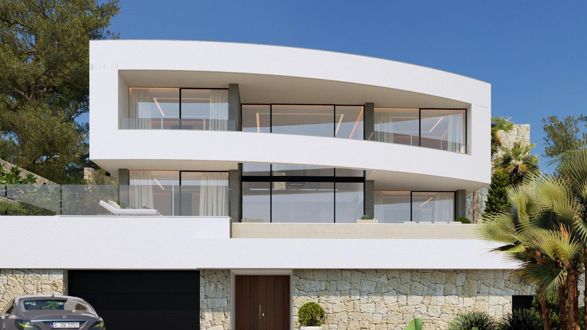 New Build - Detached Villa - Calpe - Empedrola