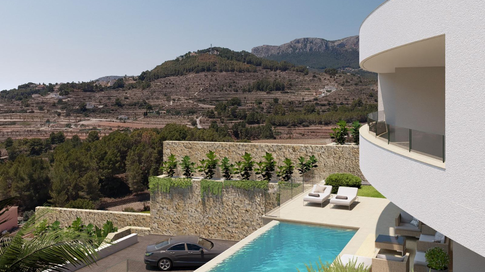 New Build - Detached Villa - Calpe - Empedrola