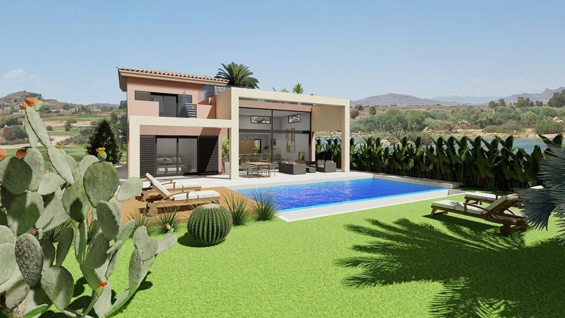 New Build - Detached Villa - Cuevas Del Almanzora - Desert Springs Golf Club