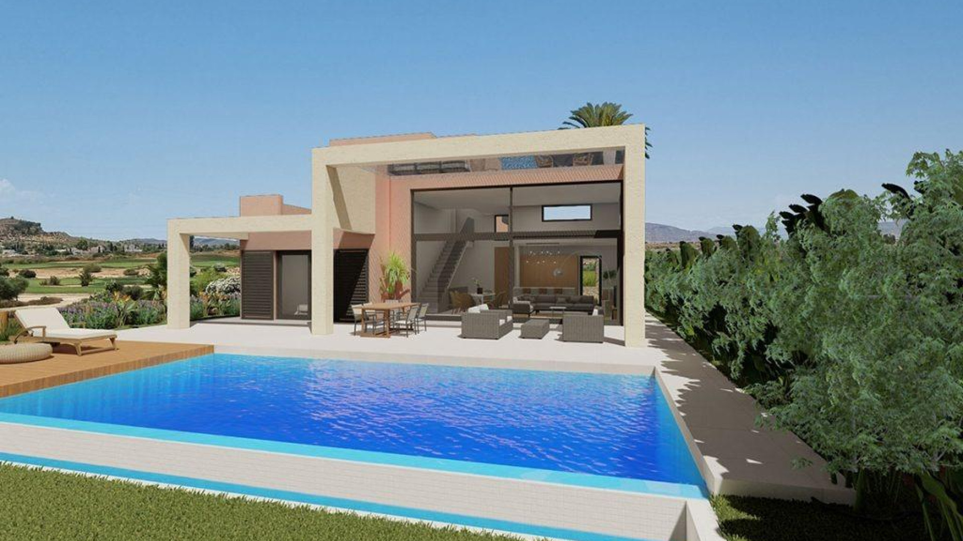 New Build - Detached Villa - Cuevas Del Almanzora - Desert Springs Golf Club