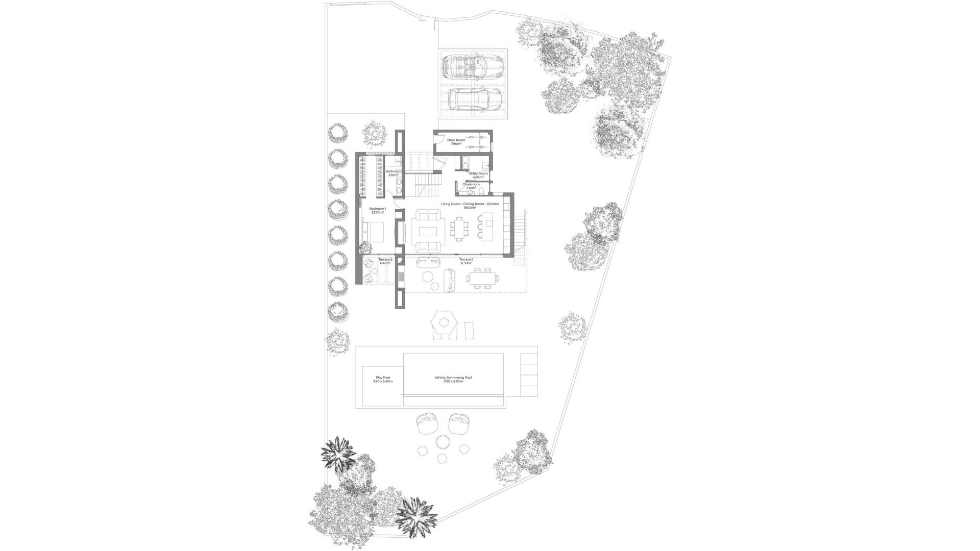 New Build - Detached Villa - Cuevas Del Almanzora - Desert Springs Golf Club