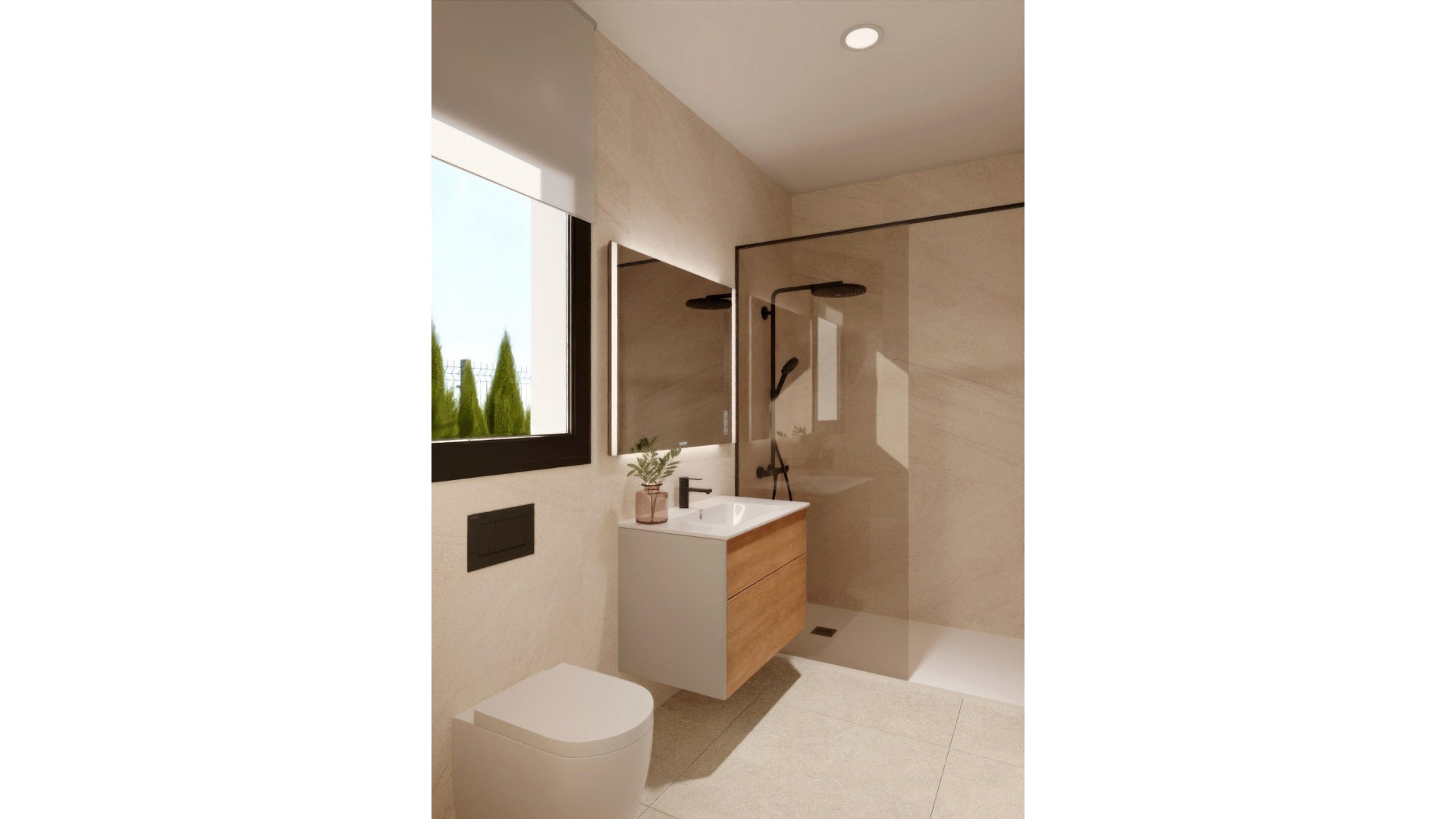 New Build - Detached Villa - Fuente Alamo de Murcia - Hacienda Del Álamo Golf