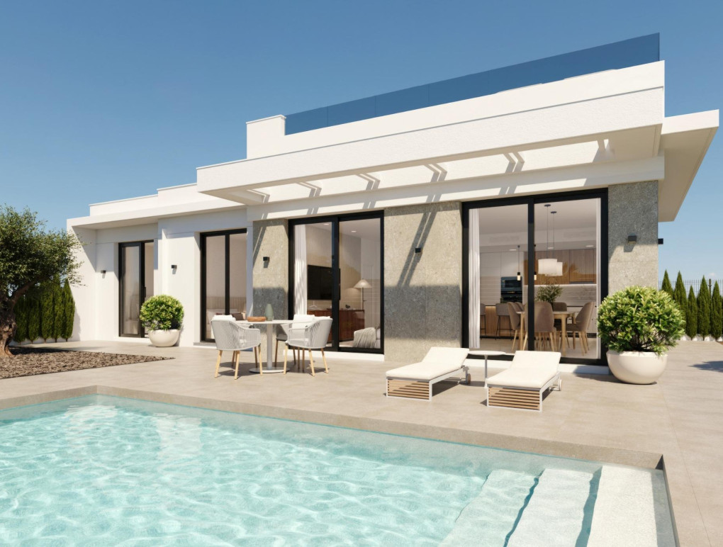 New Build - Detached Villa - Fuente Alamo de Murcia - Hacienda Del Álamo Golf