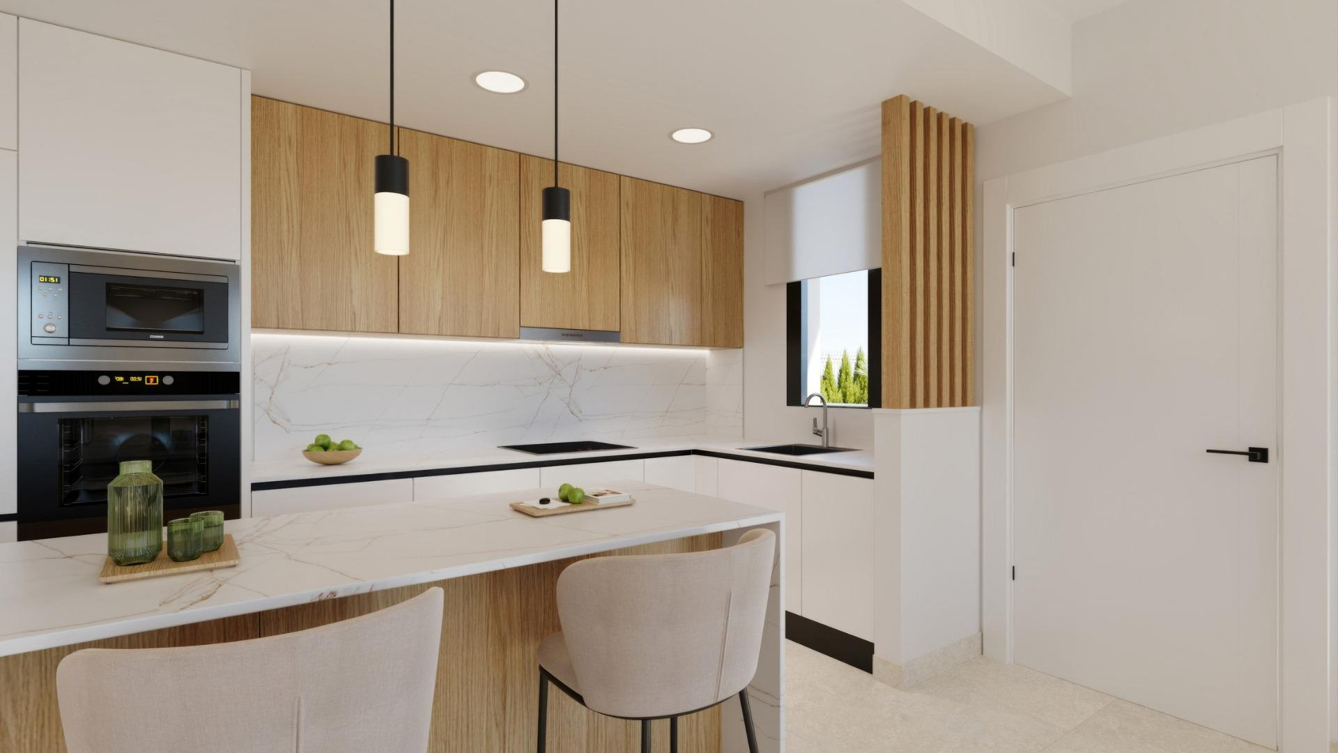 New Build - Detached Villa - Fuente Alamo de Murcia - Hacienda Del Álamo Golf