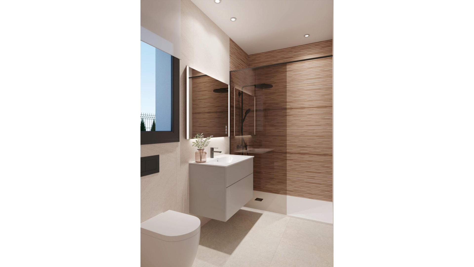 New Build - Detached Villa - Fuente Alamo de Murcia - Hacienda Del Álamo Golf