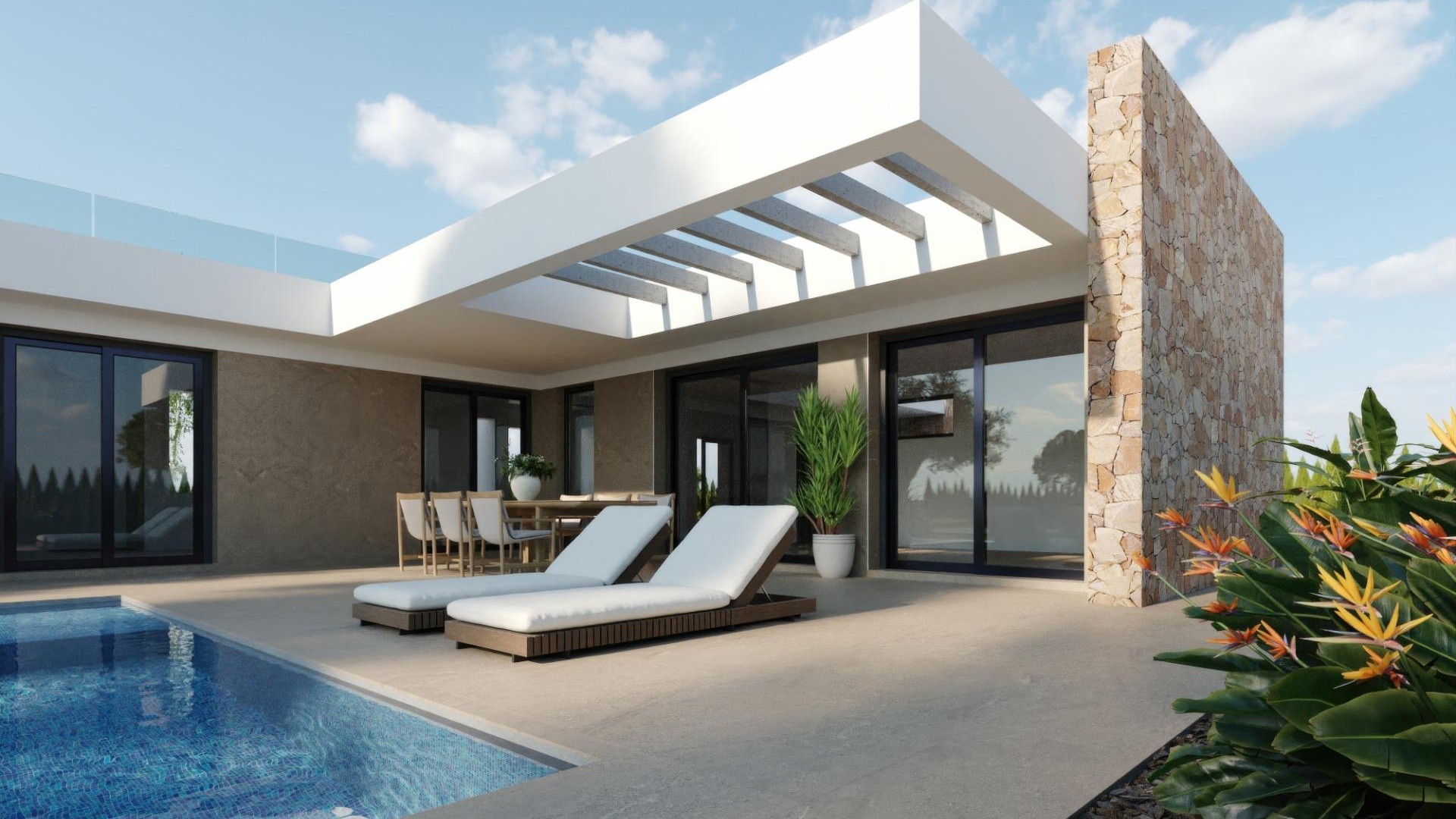 New Build - Detached Villa - Fuente Alamo de Murcia - Hacienda del Alamo