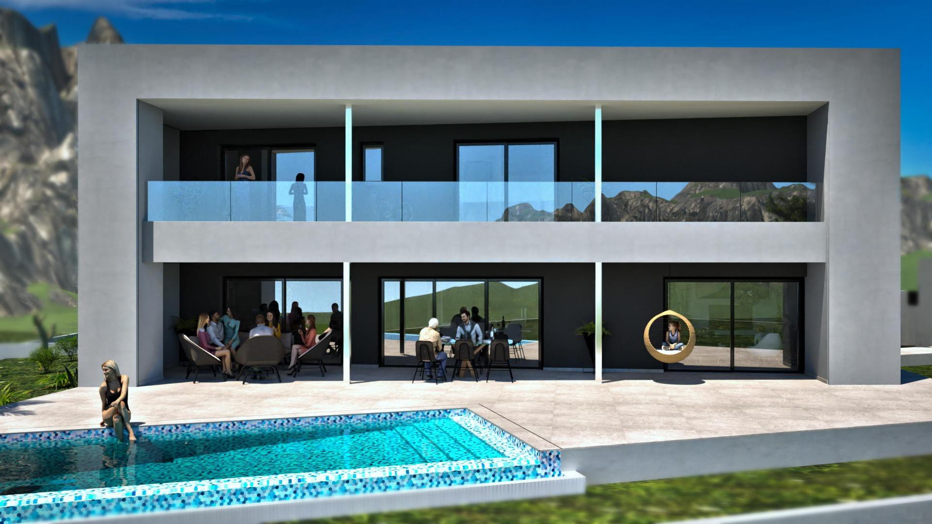 New Build - Detached Villa - La Nucia - Panorama