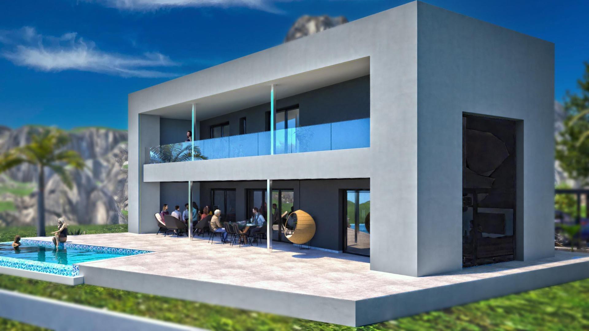 New Build - Detached Villa - La Nucia - Panorama