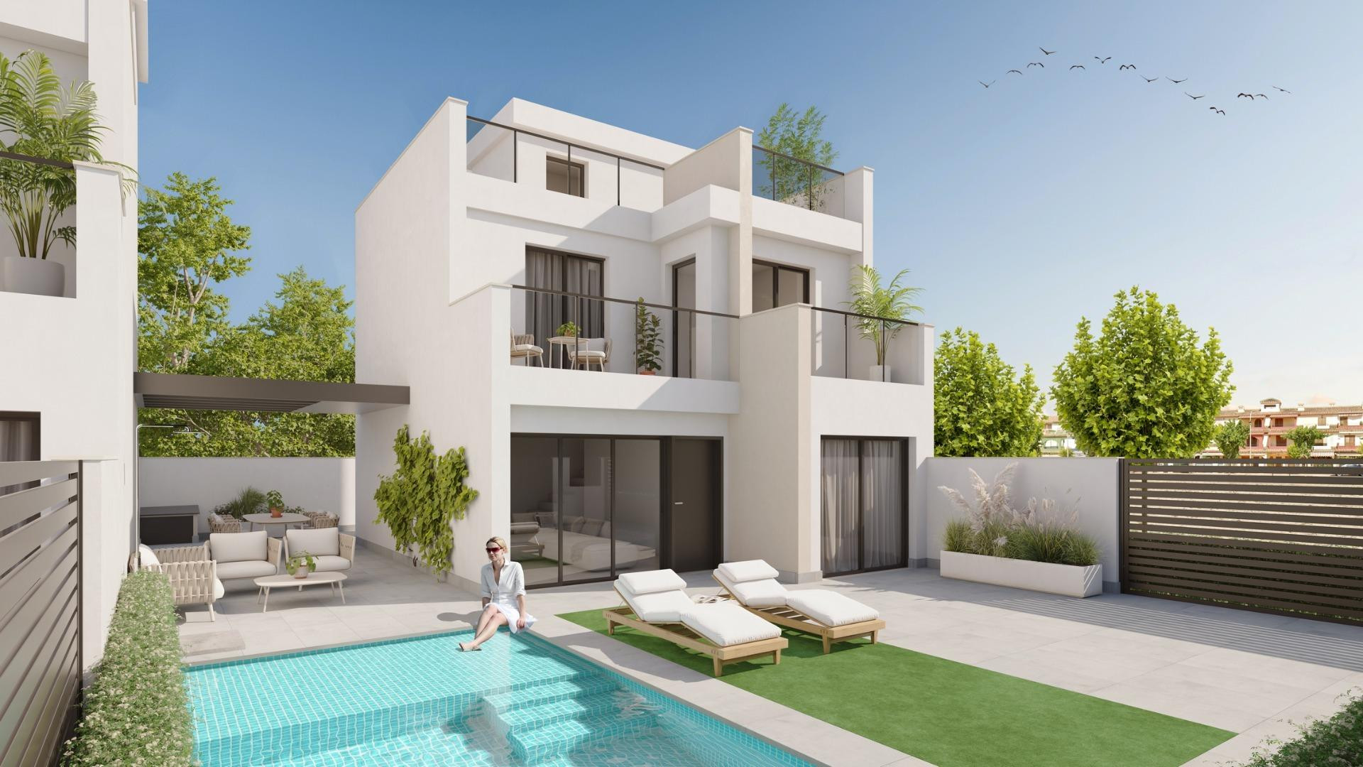 New Build - Detached Villa - Los Alcazares - Playa la Atascadera