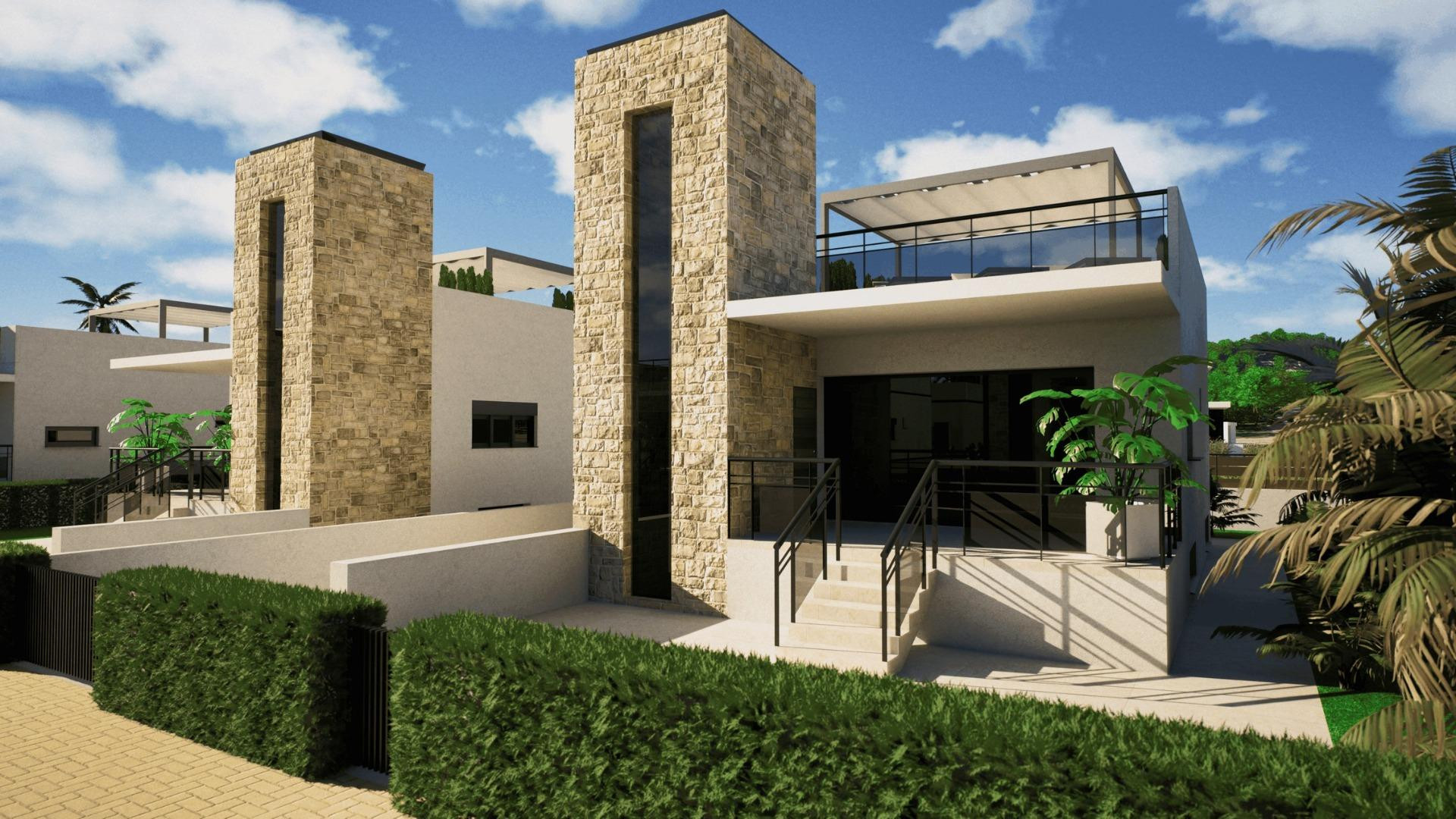 New Build - Detached Villa - Mazarron - Camposol Golf