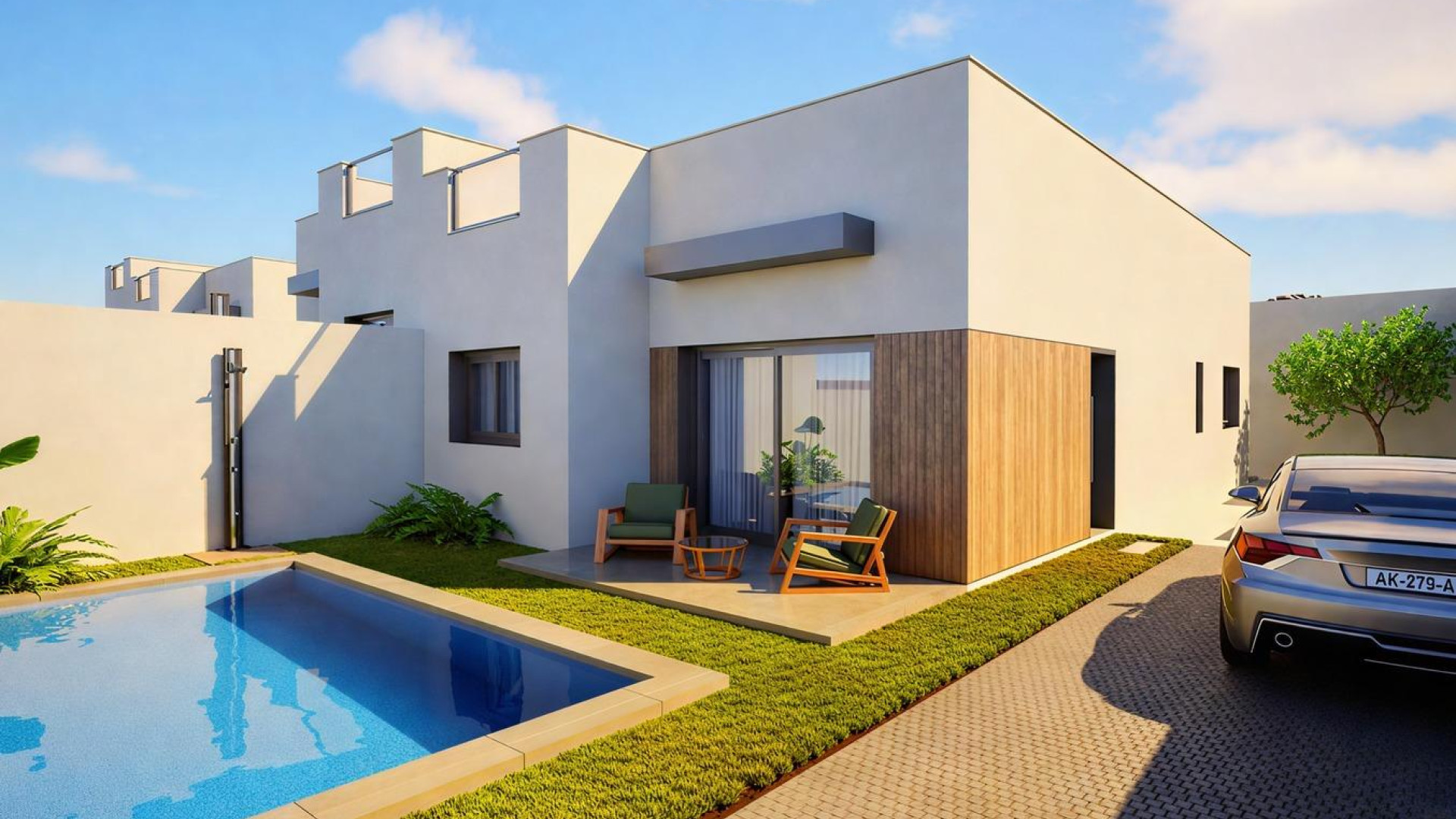 New Build - Detached Villa - Mazarron - Country Club
