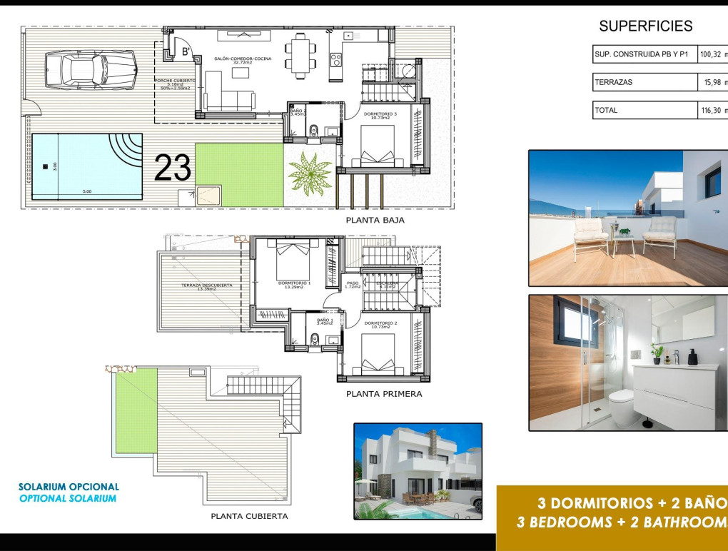 New Build - Detached Villa - Orihuela - Vistabella Golf