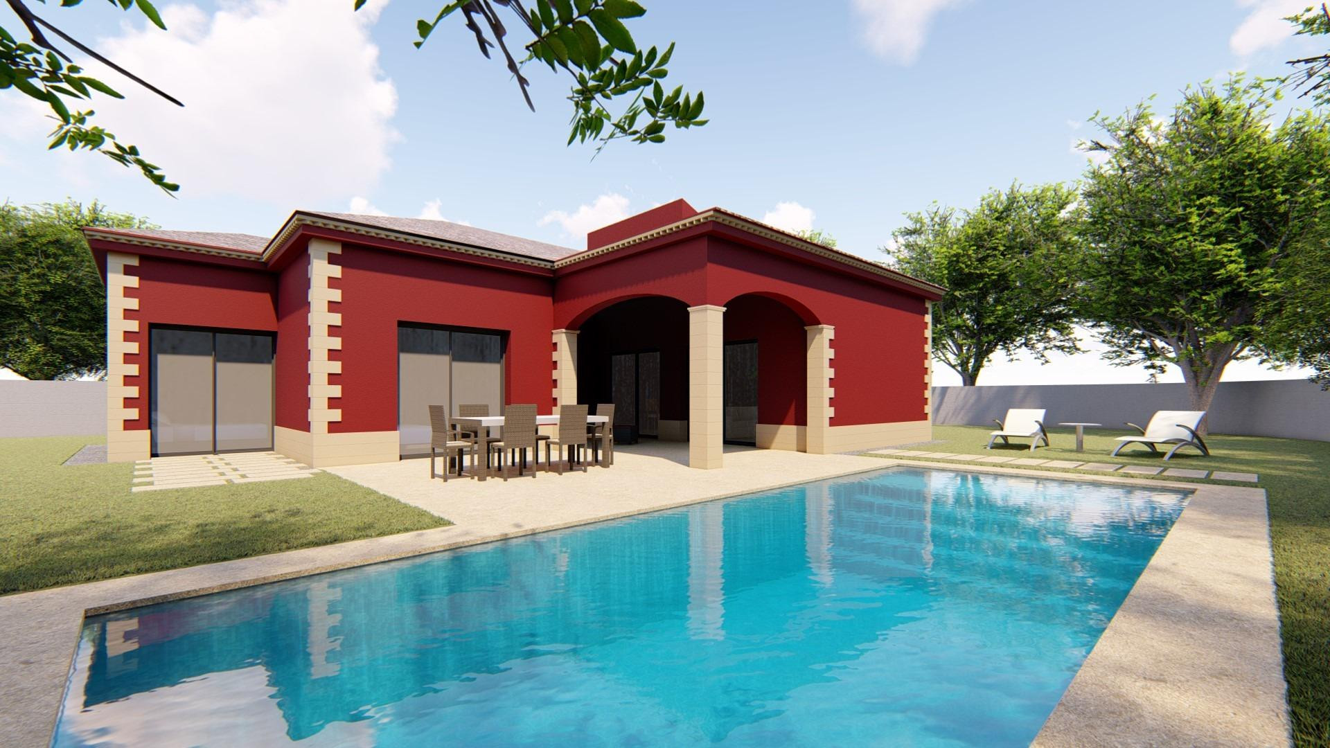 New Build - Detached Villa - Pinoso - Campo