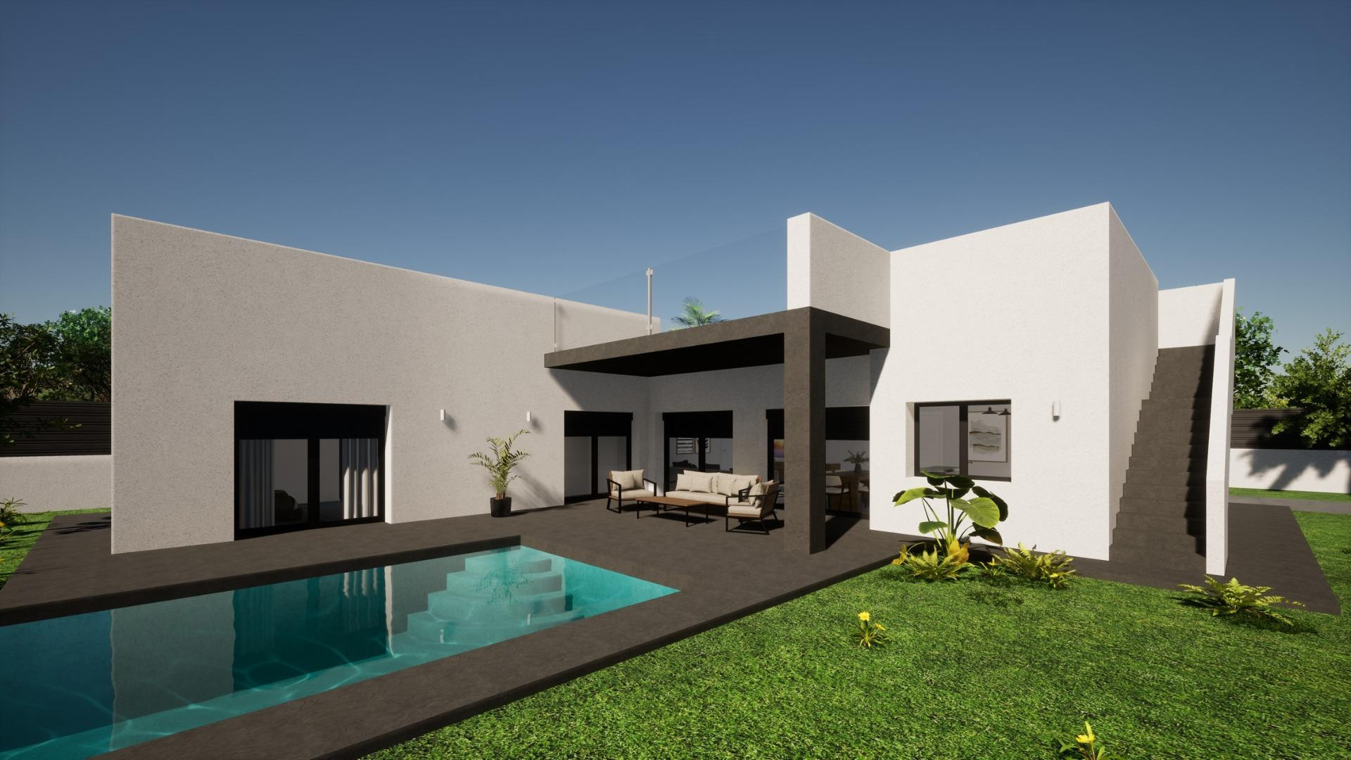 New Build - Detached Villa - Pinoso - Campo