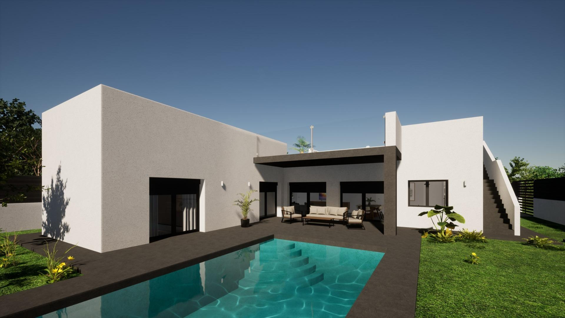 New Build - Detached Villa - Pinoso - Campo