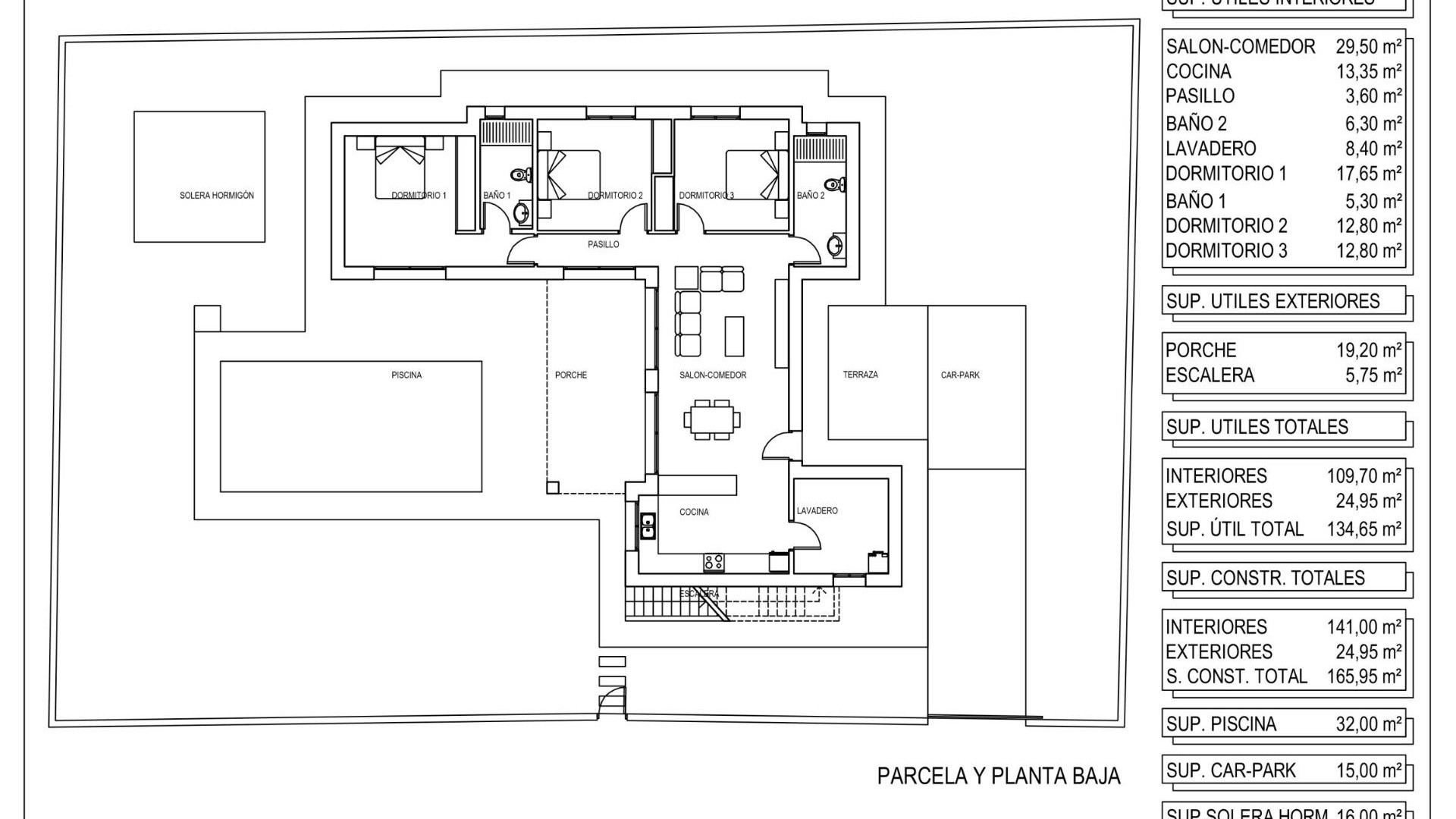 New Build - Detached Villa - Pinoso - Campo