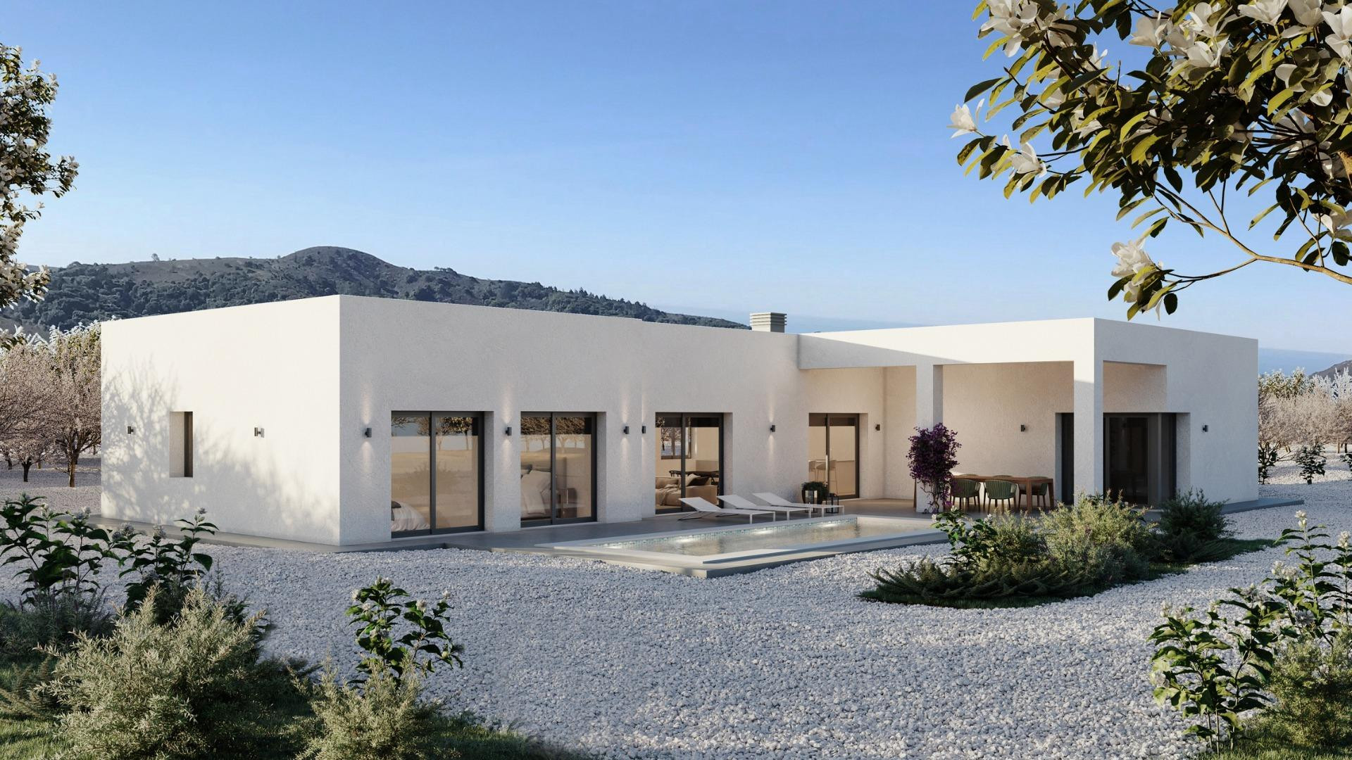 New Build - Detached Villa - Pinoso - Campo