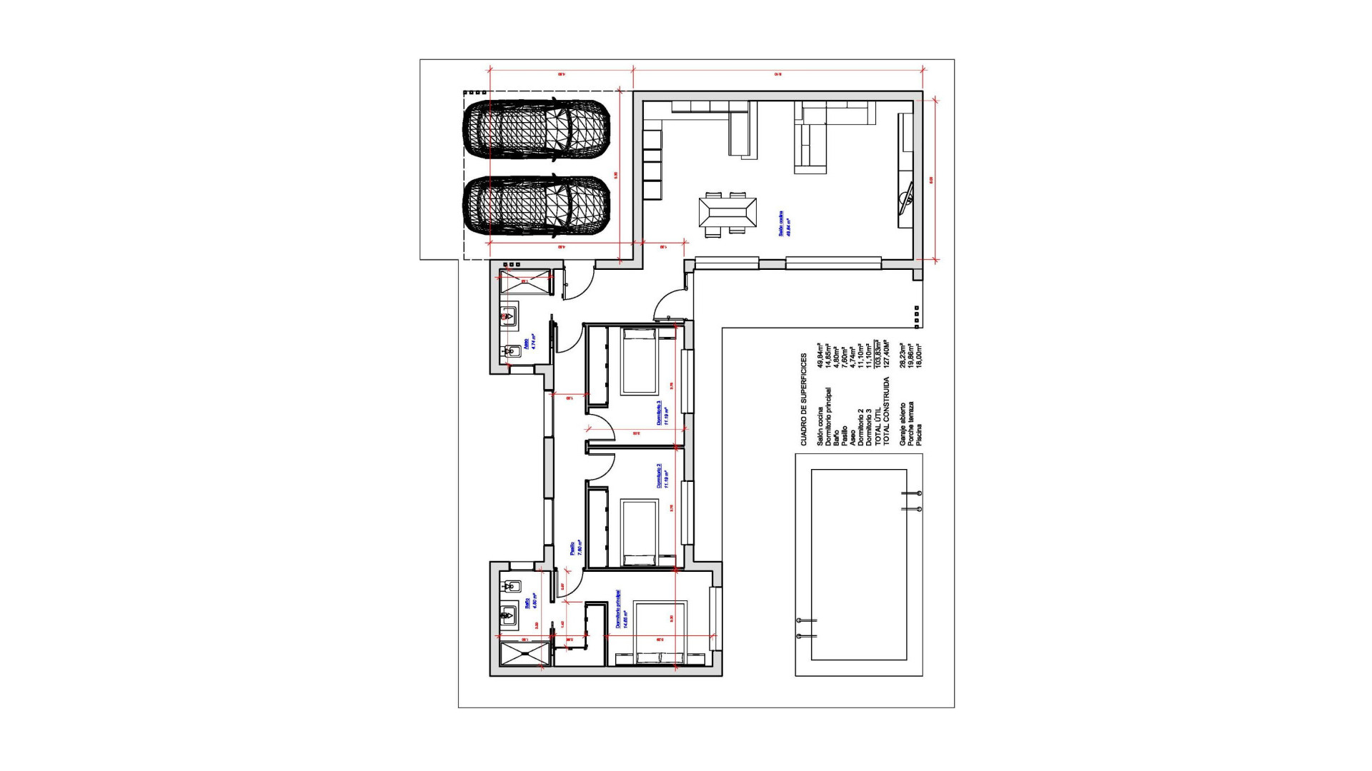 New Build - Detached Villa - Pinoso - Campo
