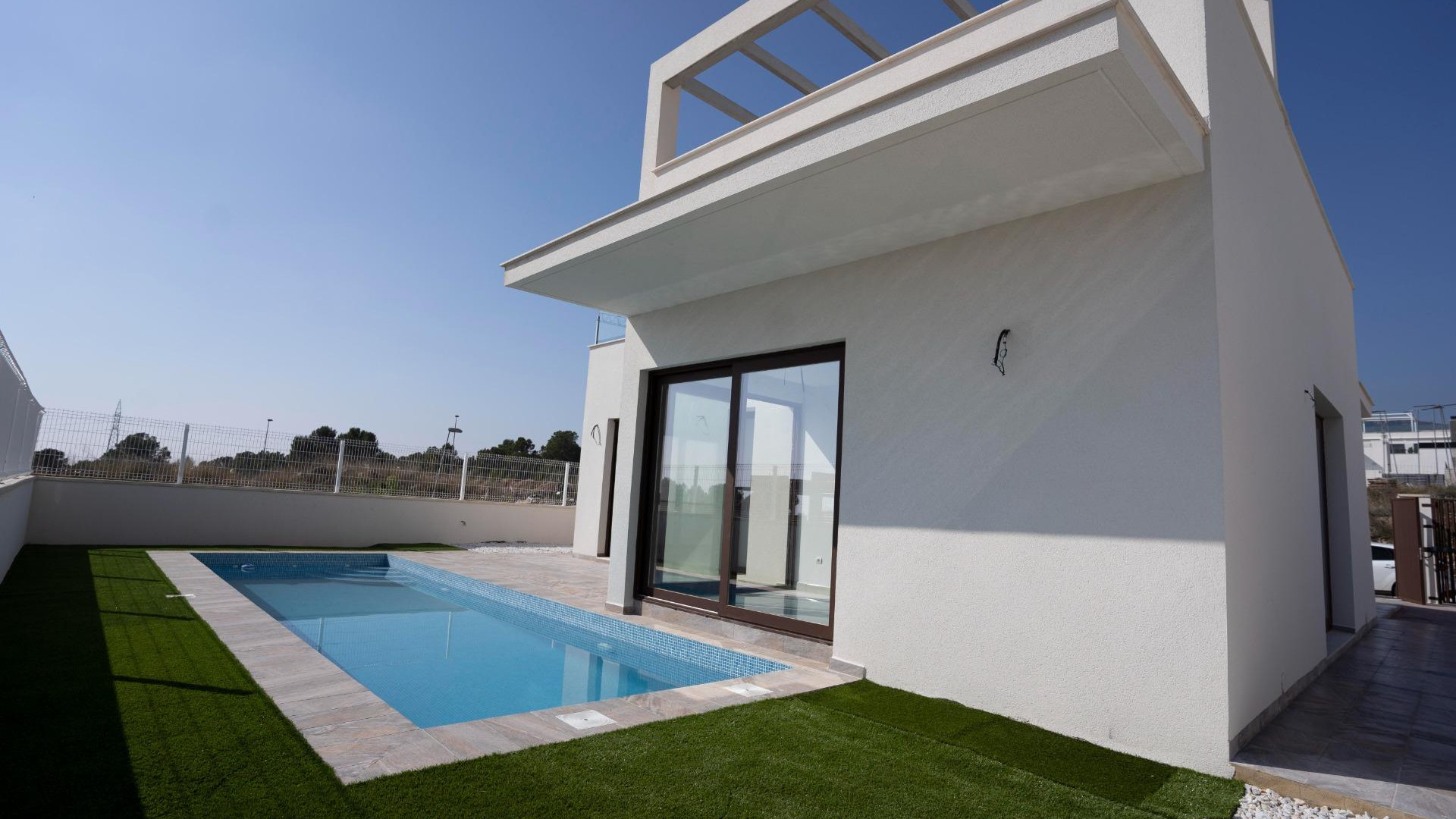 New Build - Detached Villa - Polop - Alberca