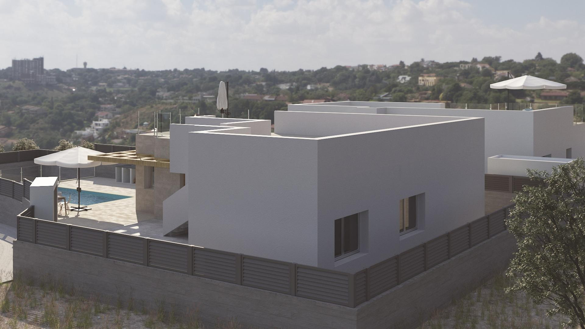 New Build - Detached Villa - Polop - Alberca