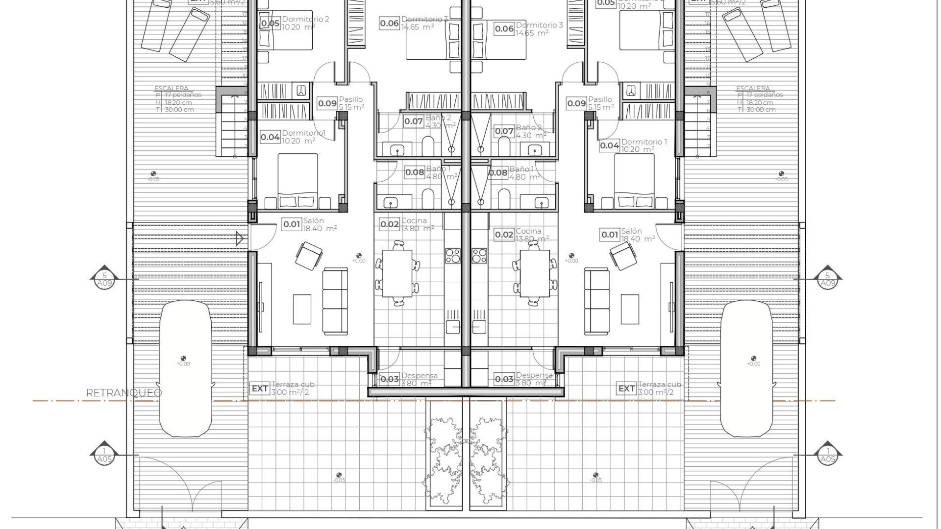 New Build - Detached Villa - Puerto de Mazarron - Centro