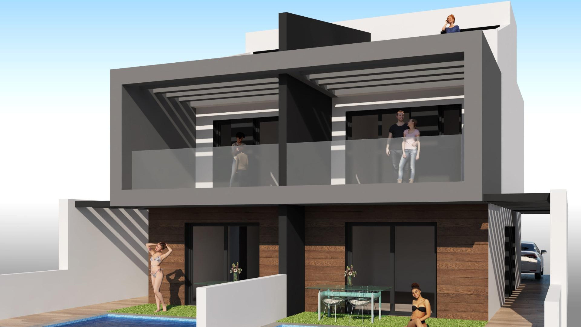 New Build - Detached Villa - San Javier - Santiago De La Ribera