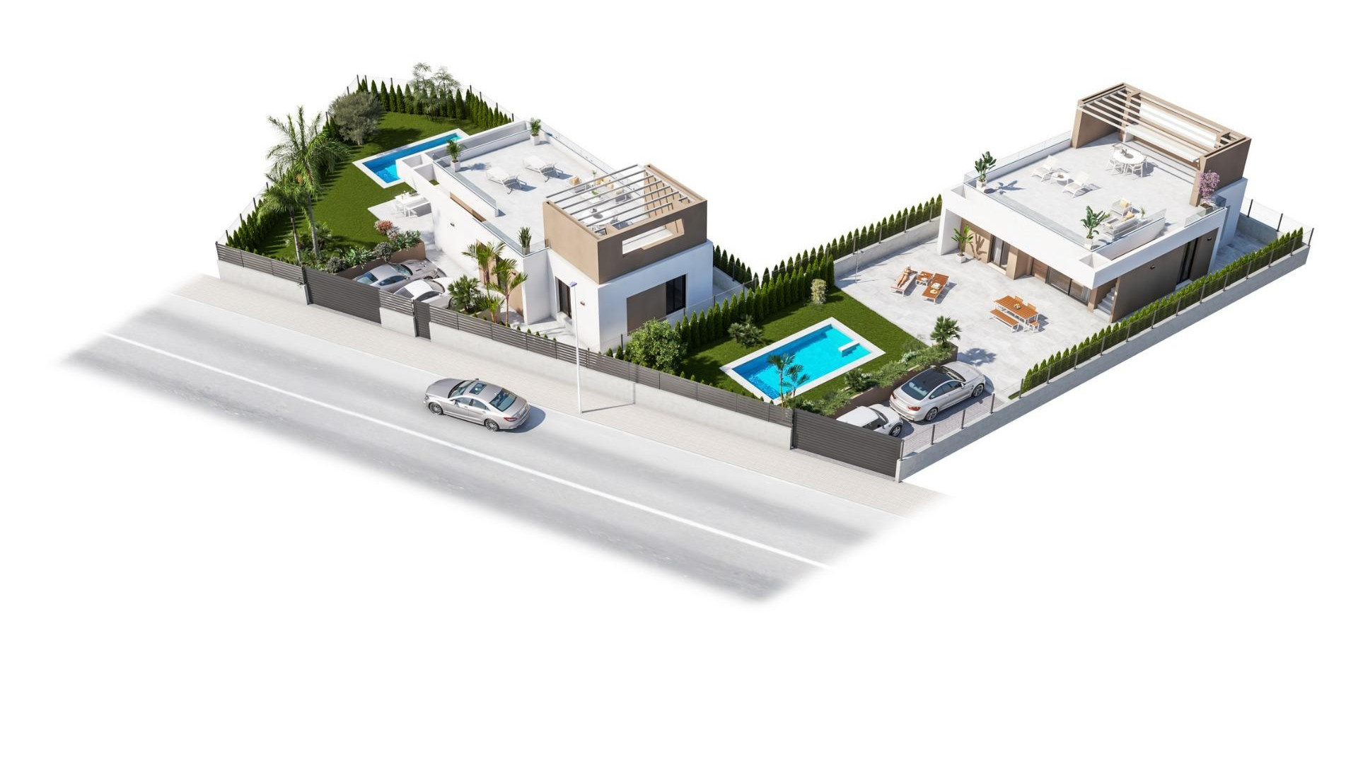 New Build - Detached Villa - Vera - Pueblo Salinas