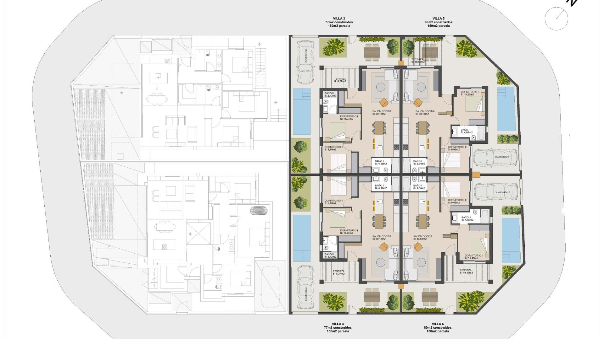 New Build - Doppelhaushälfte - Torre Pacheco - El Alba