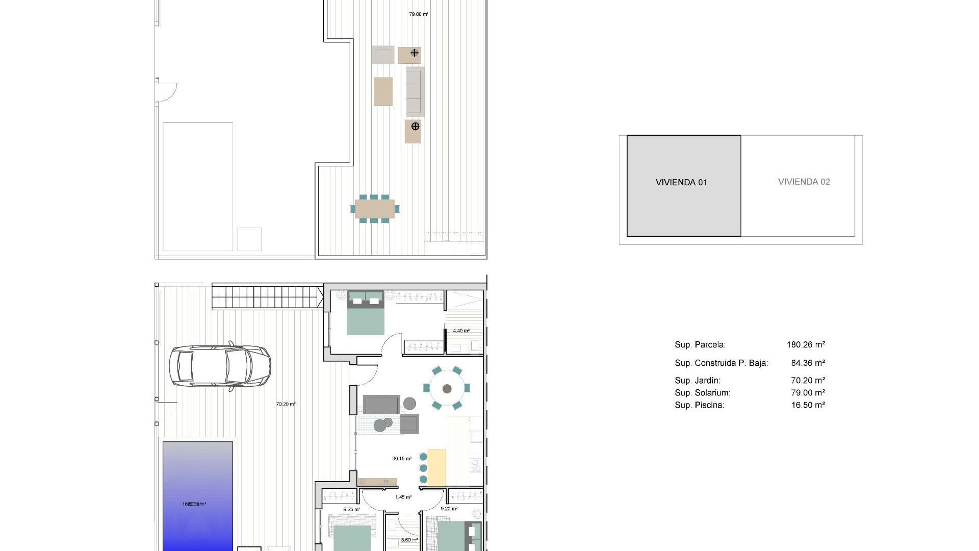 New Build - Doppelhaushälfte - Torre Pacheco - pueblo